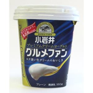 ※送料はご注文確定後加算いたします※　★要冷蔵★　小岩井　プレミアムヨーグルト　グルメファン　1個（350ｇ）｜sakenoshimizuya001