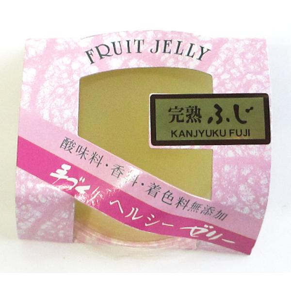 ※表示送料はヤマト運輸100サイズ以内の場合です※　萬手づくりヘルシーゼリー　完熟ふじ76ｇ（部門青...