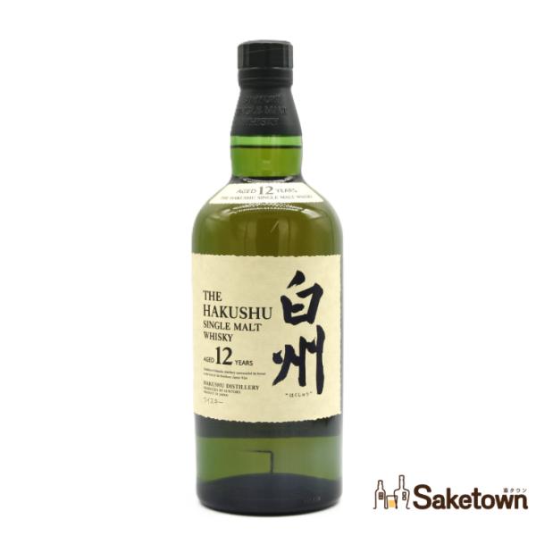 全国配送可能　サントリー シングルモルト ウイスキー 白州12年 旧ラベル 金花 43% 700ml...