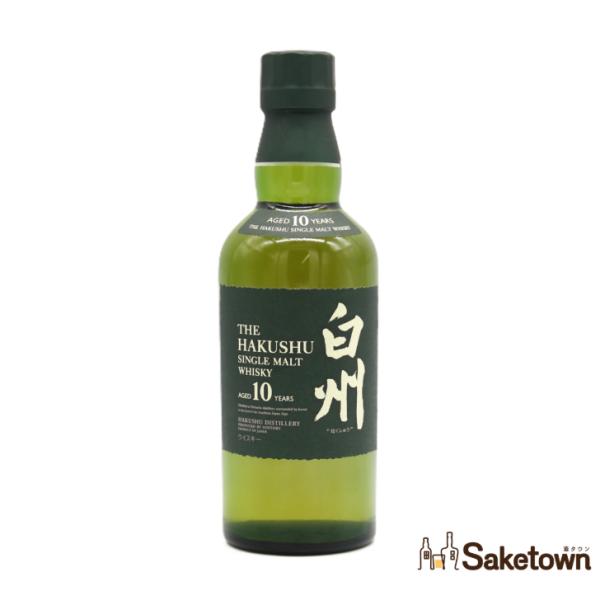 全国配送可能　サントリー シングルモルト ウイスキー 白州 10年 40% 350ml 箱無し（2）