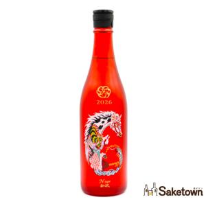 全国配送可能 新政酒造 No.6 ナンバーシックス New Year-type 寿という獣 午 純米酒 日本酒 13% 720ml 箱無し(2026年1月製造・賞味期限2026年3月)