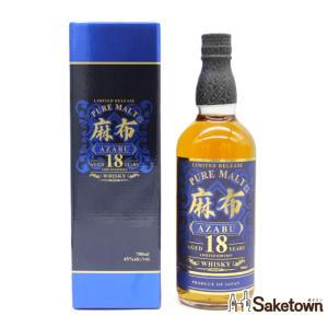 麻布 12年 ピュアモルト ウイスキー 43度 700ml 国産ウイスキー : 食品