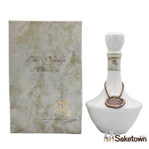 レア　ニッカウヰスキー 鶴 700ml 43% 廃盤商品　（終売品）　希少価値 ニッカウヰスキー（NIKKA WHISKY） ニッカ 鶴17年 白 陶器入り 43度