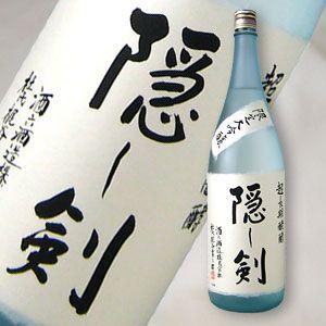 京ひな 隠し剣 1800ml (日本酒 酒六酒造 愛媛県 かくしけん)