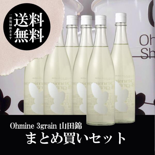 大嶺3粒 山田錦 まとめ買いセット（日本酒 大嶺酒造 おおみね 送料無料 北海道・沖縄は送料950円...