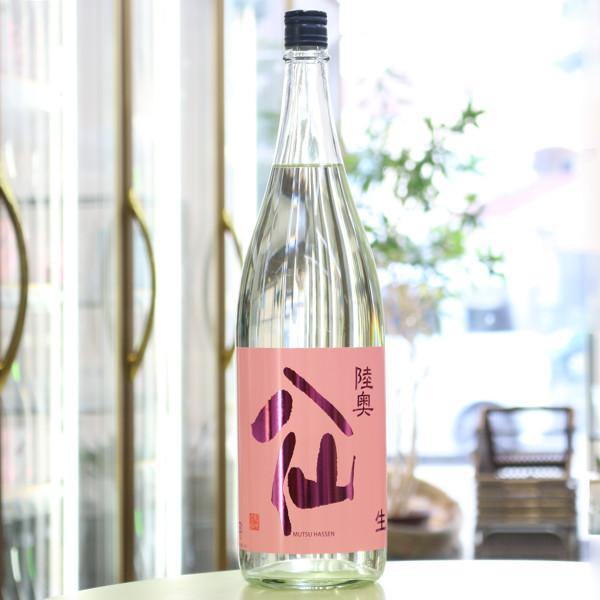陸奥八仙 ピンクラベル吟醸 生酒 1800ml（日本酒 八戸酒造 むつはっせん 要冷蔵）
