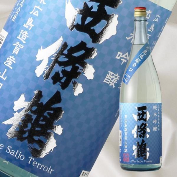 西條鶴 純米吟醸 広島流超辛口 1800ml （日本酒 西條鶴醸造 広島県 さいじょうつる）