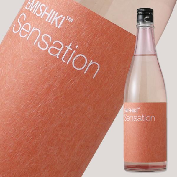 笑四季 センセーション レッド 朱ラベル 火入 720ml (日本酒 笑四季酒造 えみしき)