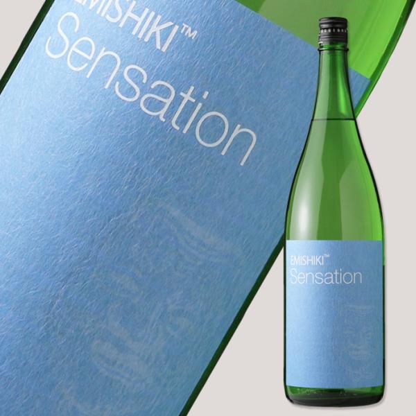 笑四季 センセーション 青ラベル 火入  1800ml (日本酒 笑四季酒造 えみしき)