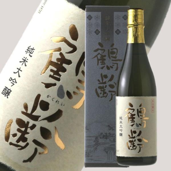 鶴齢 純米大吟醸 720ml ( 日本酒 ギフト 青木酒造 かくれい)(箱付き) 父の日 御歳暮 御...