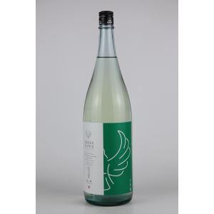 日本酒　越の鷹　あらばしり純米吟醸　GREENHAWK　1800ml