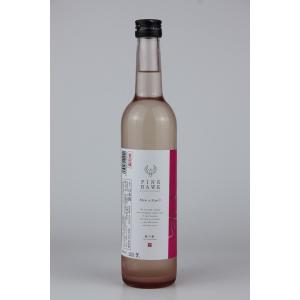 日本酒　越の鷹　乳酸系低アルコール酒　PINK HAWK　500ml