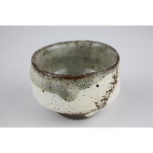 酒器 越前焼 実生窯 新藤聡子作 一合片口 ふっくら白1 : 越前福井の