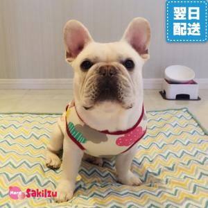 犬 春 夏服 中型犬 フレンチブルドッグ フレブル タンクトップ 犬服 ドッグウェア 小型犬 ペット服 雲 抜け毛予防｜sakiizu