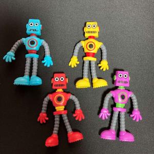ロボット フィギュア 人形 ４個セット クリエイティブ ワイヤー  ツイスト変形 悪役 人形 楽しい トリッキー 子供 おもちゃ ギフト｜sakimiya-store3