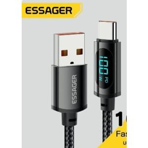 ESSAGER USB Type-C 充電ケーブル デジタル ディスプレイ 表示｜sakimiya-store3