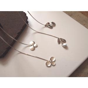 atelier n111 シルバーのシンプルラリエット,バースデイプレゼント、ホワイトデーの贈り物に