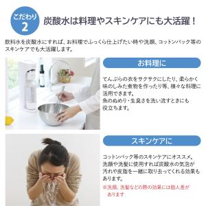 炭酸水メーカー ドリンクメイト シリーズ620...の詳細画像4