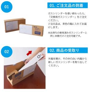 ソーダストリーム ガス 交換用 ガスシリンダー...の詳細画像2