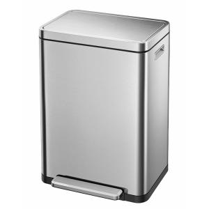 EKO X-CUBE STEP BIN エックスキューブ ステップビン 45L ゴミ箱 ダストボックス ペダル ふた シンプル おしゃれ EK9368MT-45L 正規取扱店 保証付 MT  EK｜sakoda