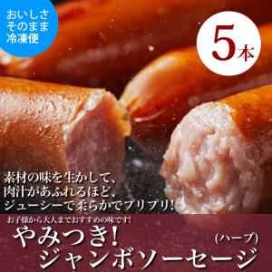 ソーセージ　5本　ジャンボソーセージ　ハーブ　大！大人気！