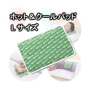 メール便 ホット＆クールパッド Lサイズ ホットパック あったか グッズ 湯たんぽ 冷え対策 保温グッズ 電子レンジ レンジ 温パッド 冷パッド 対策 送料無料