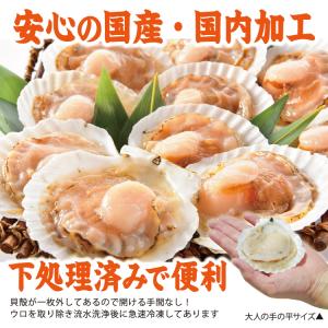 ホタテ 殻付き BBQ 国産 ホタテ貝 20枚...の詳細画像2