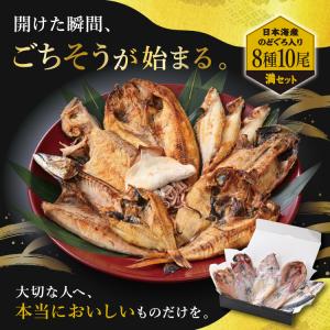 日本海産のどぐろ入り 干物セット 8種 保存料...の詳細画像1