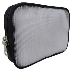 貴重品ケース 鍵付き ファスナーキーロックポーチ セキュリティケース GEN-150 釣銭ポーチ (メッシュ)