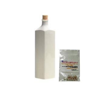 信楽焼 マイナスイオン保存容器 アラジンキッチンポット 高さ23cm