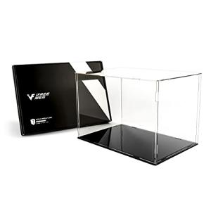 iFREEMEN  アクリル フィギュアケース 組み立て式 コレクションケース 簡単収納 便利グッズ満載 保護フィルム付き デ