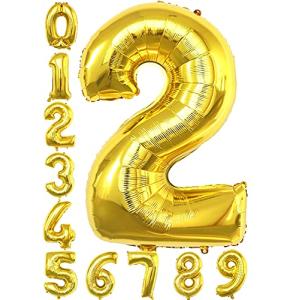 Ealimun 誕生日バルーン 数字バルーン HAPPY BIRTHDAY 飾り付け 風船 ハッピーバースデー パーティー