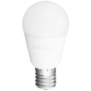 スタイルド LED電球 口金直径17mm 電球40W形相当 昼光色 4.4W 2個セット 小形電球 広配光タイプ 密閉器具対応 HA4T17D2