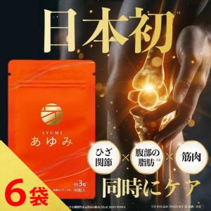 グルコサミン コンドロイチン フィッシュゼラチン コラーゲン プロテオグリカン ブラックジンジャー  軟骨 脂肪燃焼 あゆみ ひざ 膝 関節 サプリさくらの森 6袋｜さくらの森 ヤフー店
