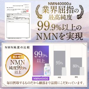 NMN サプリ 日本製 高純度99.9% 40...の詳細画像5