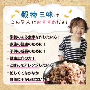 雑穀米 穀物三昧500g 鉄分 ビタミン ミネ...の詳細画像2