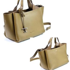 【美品】トッズ レザー バッグ ミニ Tタイム...の詳細画像1