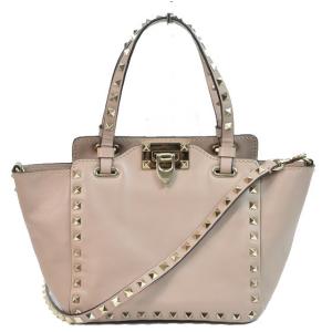 専用 ヴァレンティノガラヴァーニ ハンドバッグ 2way レザー ロックスタッズ ヴァレンティノガラヴァーニ ハンドバッグ ロックスタッズ 2WAYバッグ