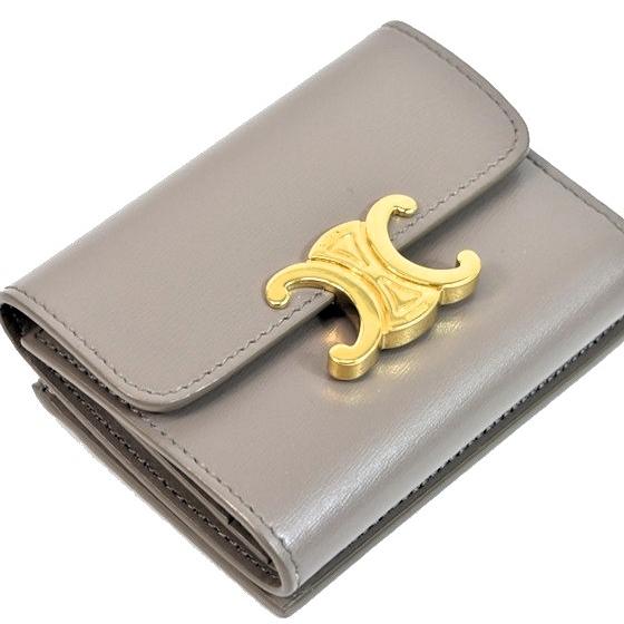【美品】セリーヌ　財布　トリオンフコインケース付き　コンパクト
