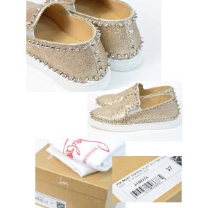 【美品】クリスチャン ルブタン スリッポン ス...の詳細画像5