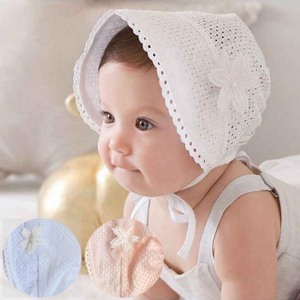 【期間限定メール便無料＆値下げ】帽子 新生児 ベビー かわいい レース おくるみ プレゼント メッシ...