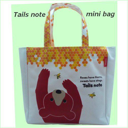 トートバッグ レディース ランチバッグ 小さめ テイルズノート ミニバッグ クマ lb-078