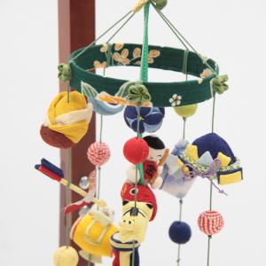 アウトレット品 五月人形吊るし飾り 小 華やぎ...の詳細画像3