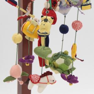 アウトレット品 五月人形吊るし飾り 小 華やぎ...の詳細画像4