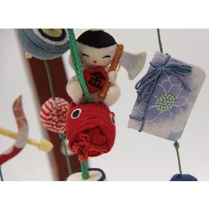 アウトレット品 五月人形吊るし飾り 小 華やぎ...の詳細画像5
