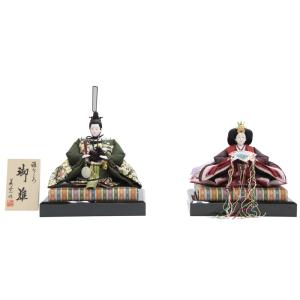 雛人形 京雛新王 平安 光寛作 特上七番 本帯地 正絹着物 未使用品 雛人形 京雛新王 平安 光寛作 特上七番 本帯地 正絹着物 未使用品