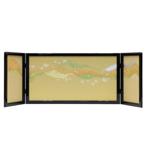 アウトレット品 雛人形屏風単品 三月三曲屏風 13号屏風C 21ya1813