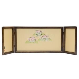 アウトレット品 雛人形屏風単品 三月三曲屏風 13号屏風C 21ya1813