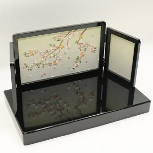 アウトレット品 台屏風セット 9号/20号 刺...の詳細画像2