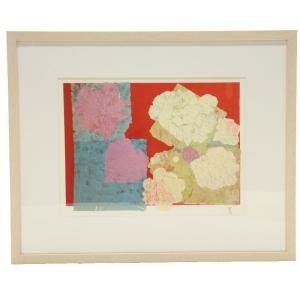 アウトレット品 額絵 紙絵 高村智恵子 魚 24a-ya-0263 : ちぐさや